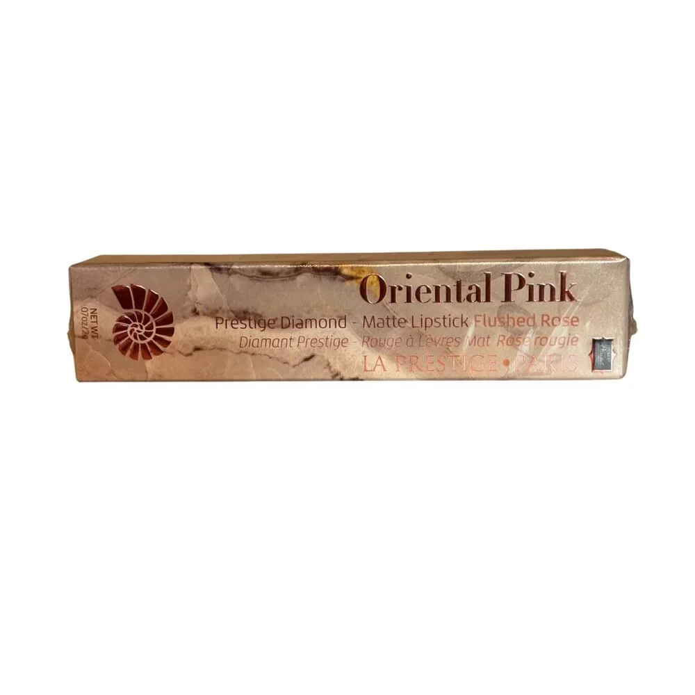 Predire Paris La Prestige Diamond Oriental‎ Pink Flushed Rose Matte Lipstick NIB